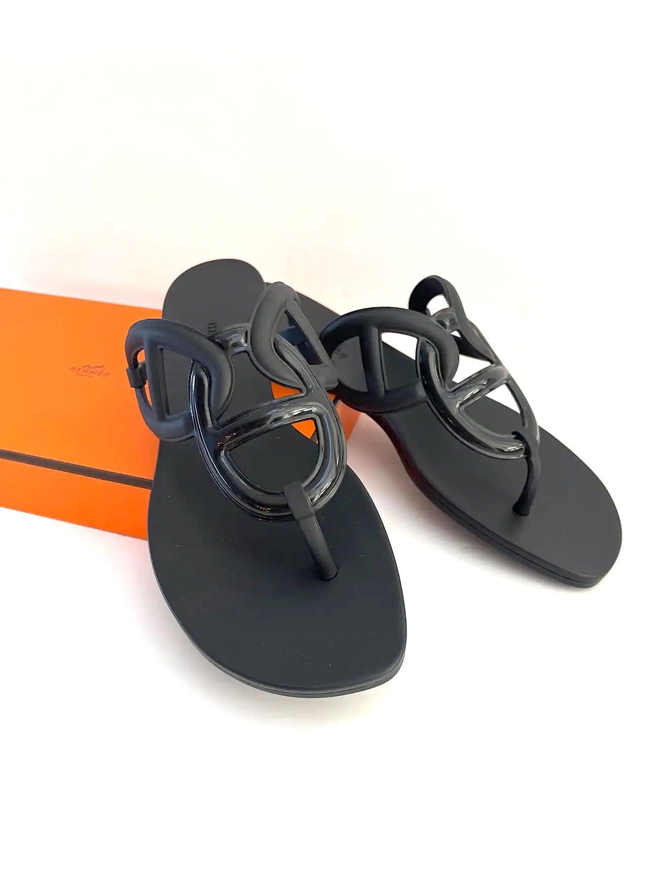 HERMÈS EGERIE SLIDE SANDALS