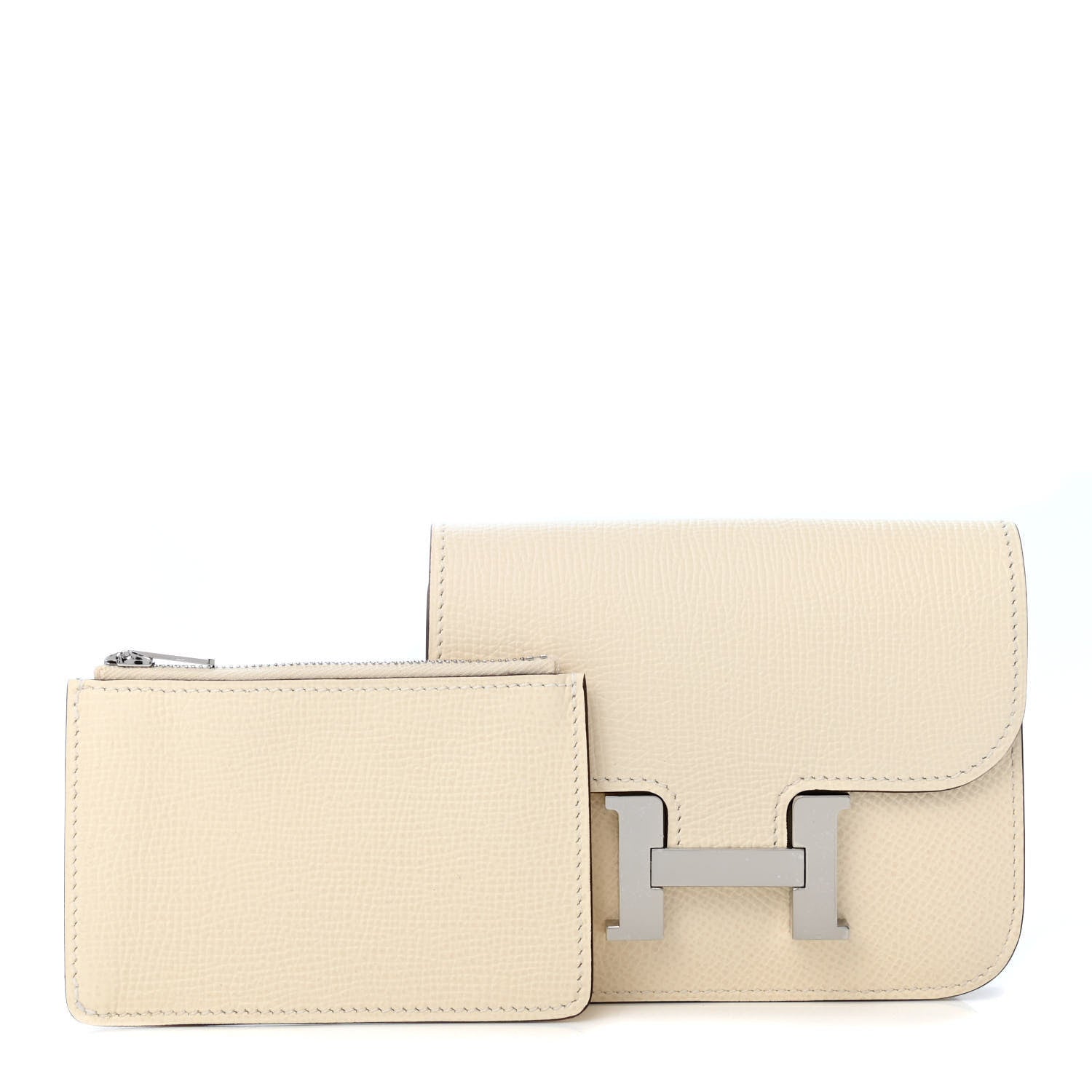 HERMÈS CONSTANCE SLIM WALLET EPSOM NATA