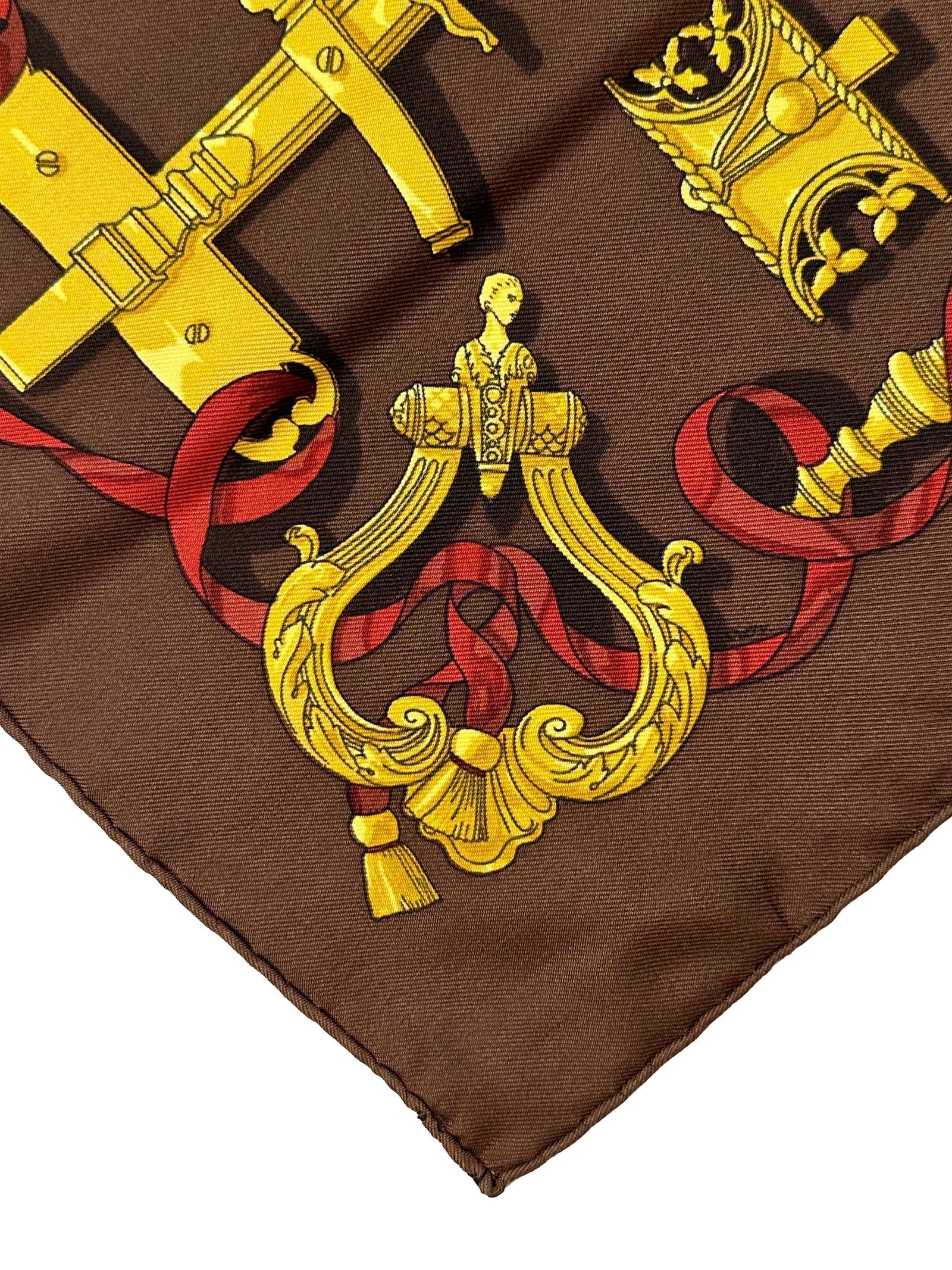 HERMÈS FERRONNERIE SILK SCARF