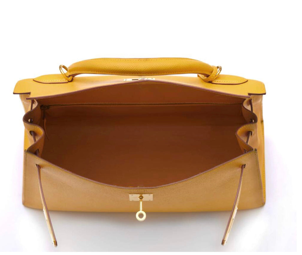 HERMÈS EPSOM LEATHER KELLY 28 SELLIER