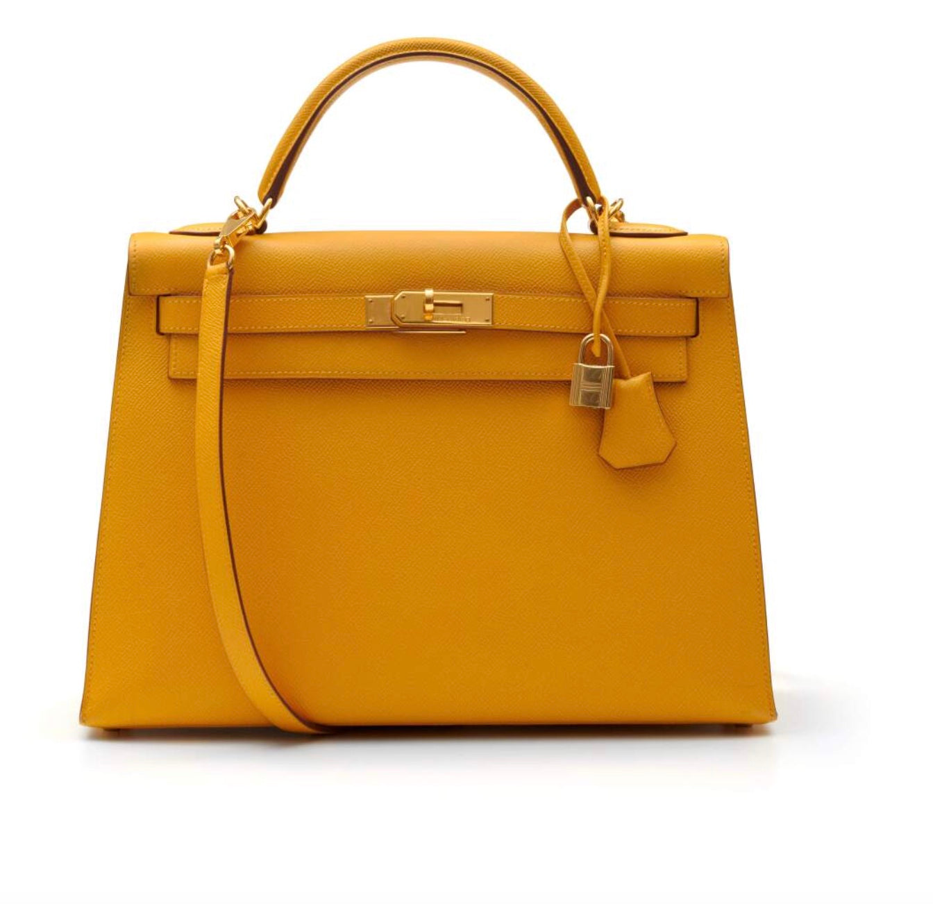 HERMÈS EPSOM LEATHER KELLY 28 SELLIER
