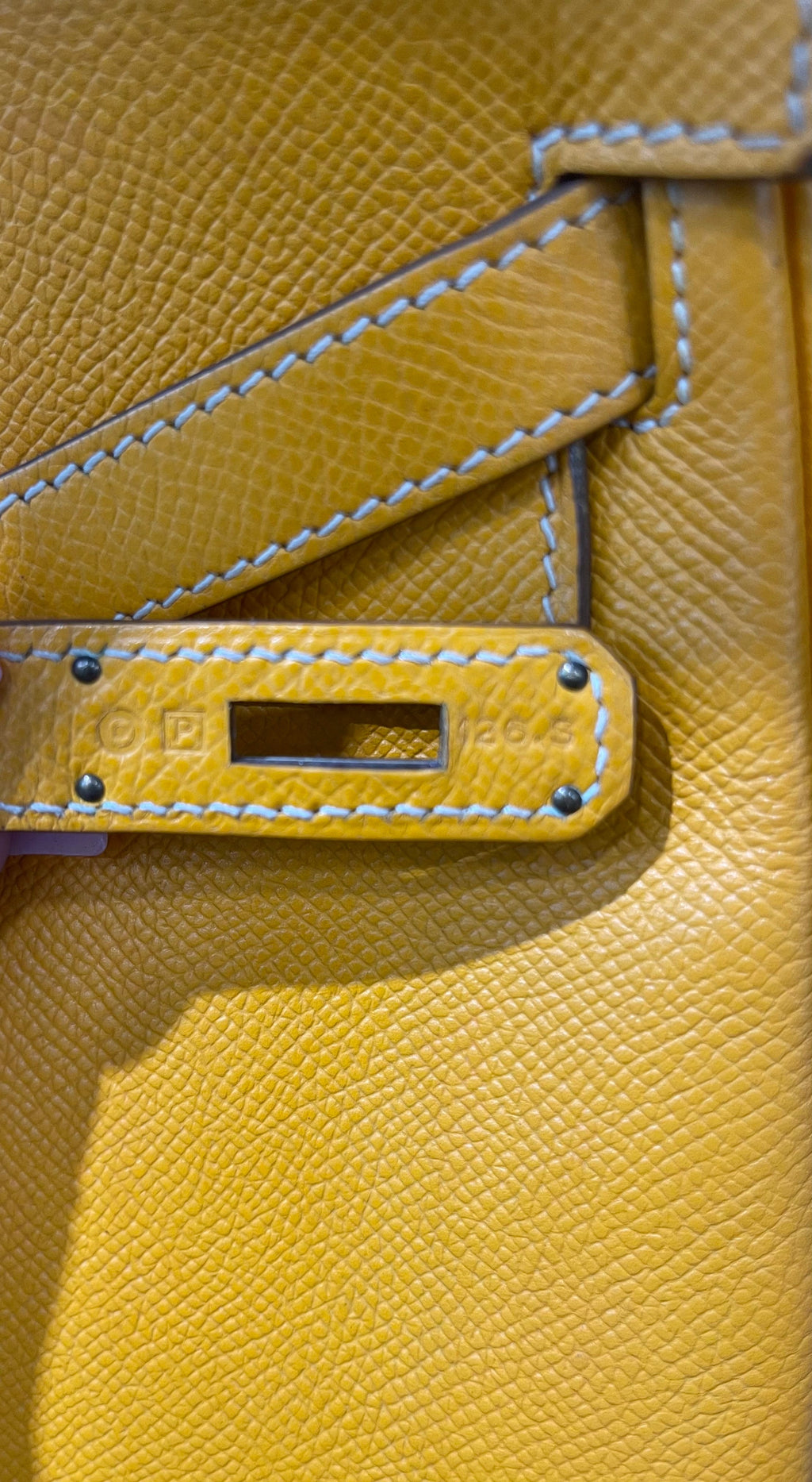 HERMÈS EPSOM LEATHER KELLY 28 SELLIER