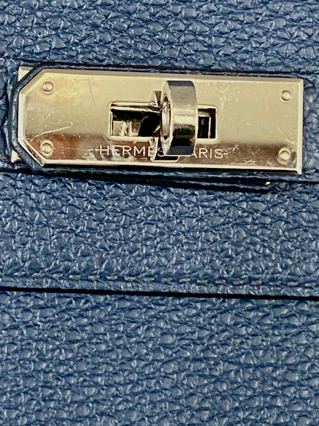 HERMÈS KELLY DEPECHES 25 TOGO LEATHER POUCH/CUTCH BAG