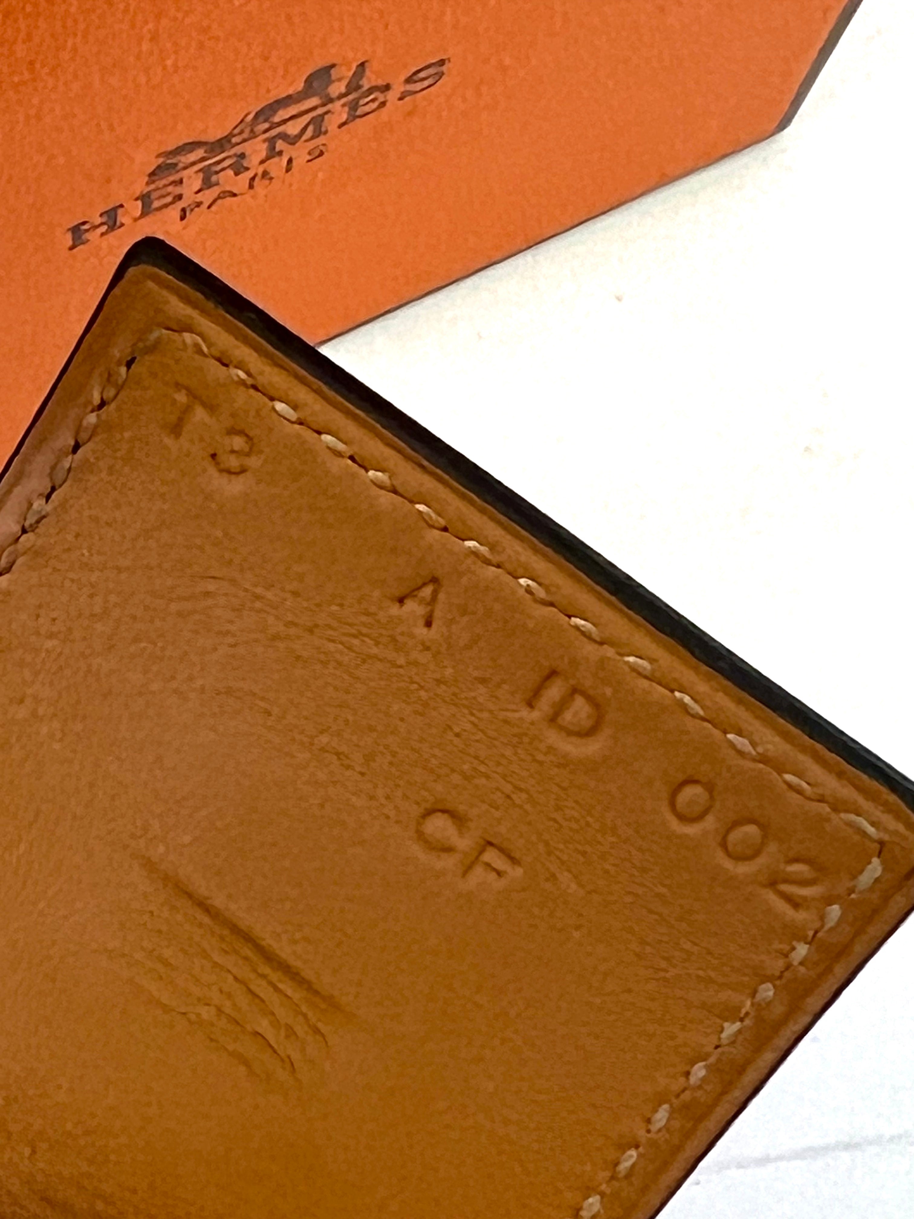 HERMÈS COLLIER DE CHIEN LEATHER BRACELET