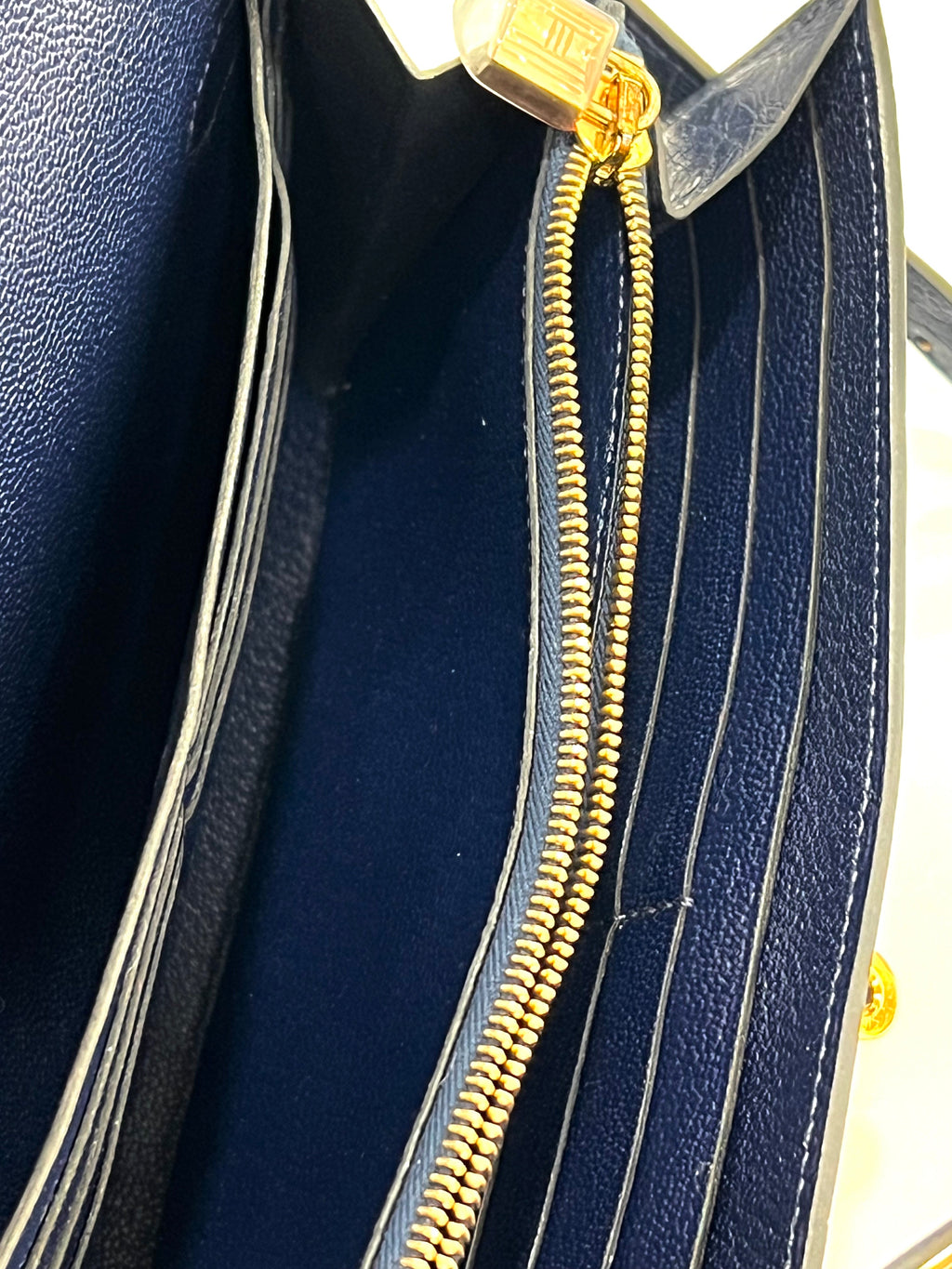 HERMÈS KELLY OSTRICH LONGUE WALLET