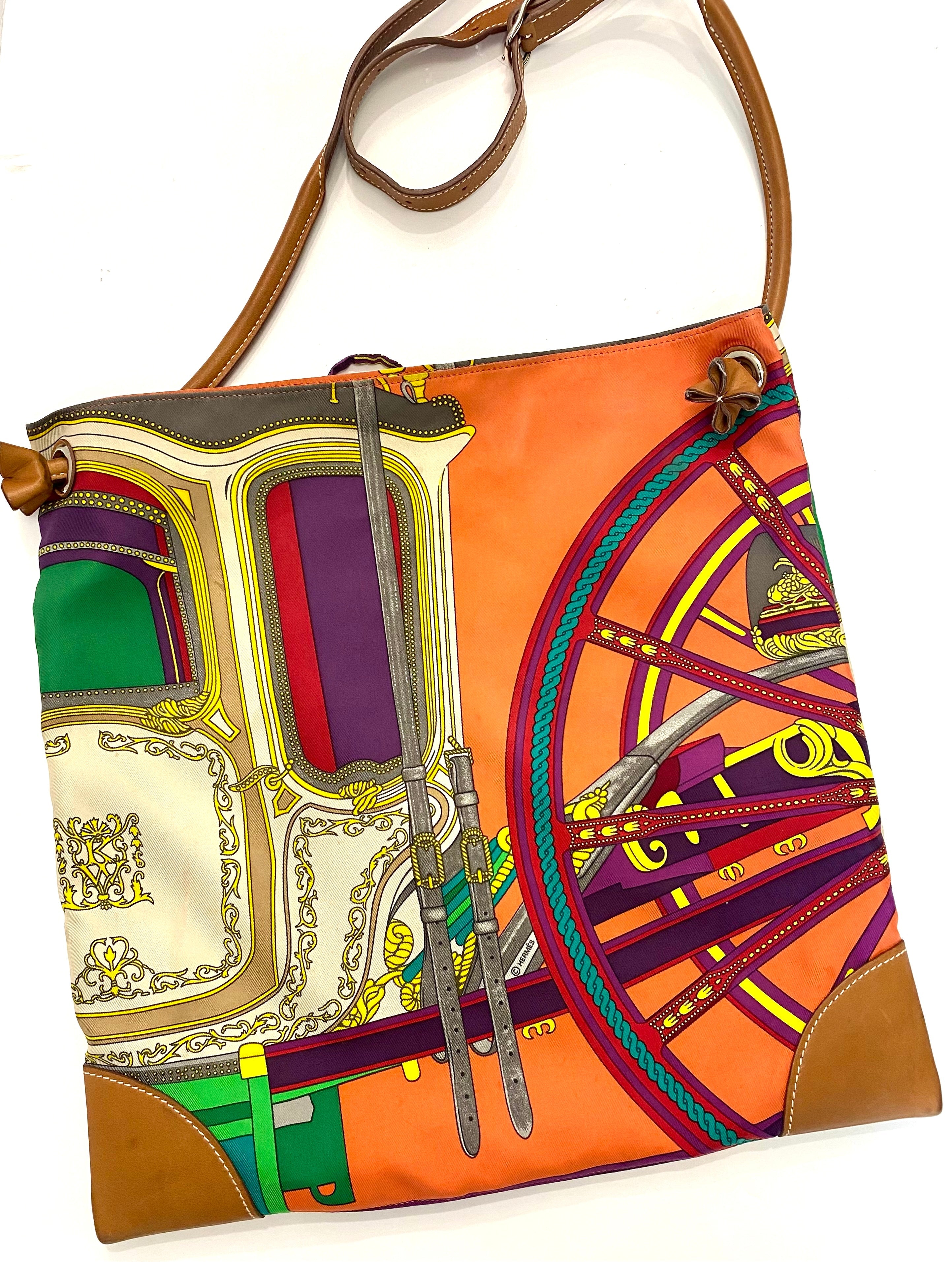 HERMÈS SILK BALADE EN BERLINE SILKY CITY BAG