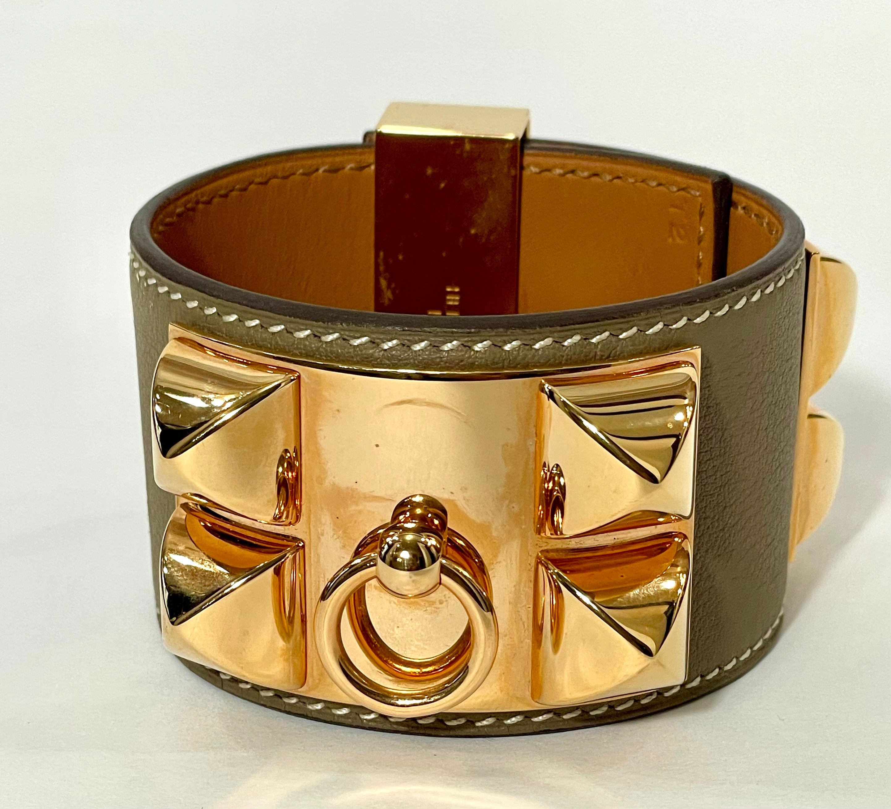 HERMÈS COLLIER DE CHIEN SWIFT T2 BRACELET