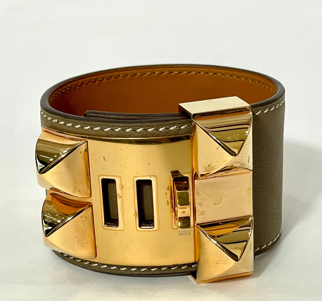HERMÈS COLLIER DE CHIEN SWIFT T2 BRACELET