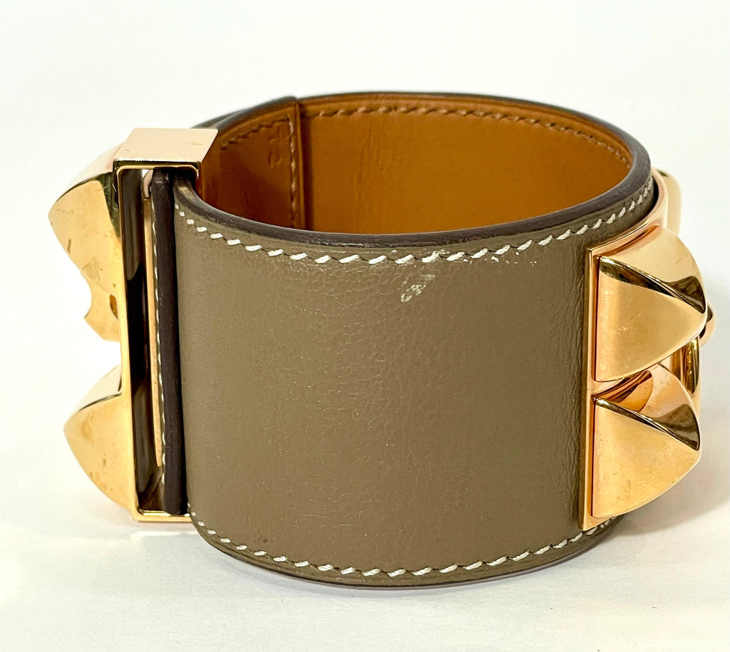 HERMÈS COLLIER DE CHIEN SWIFT T2 BRACELET