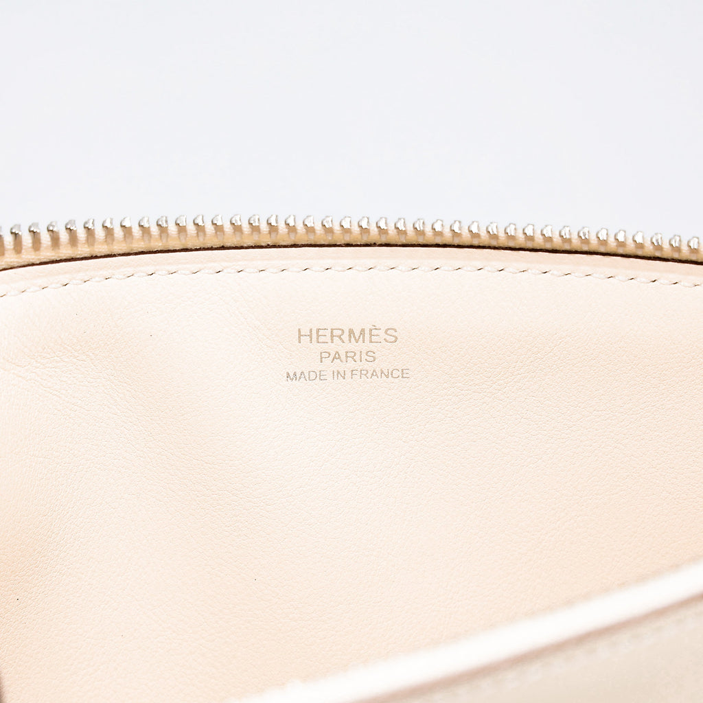 HERMÈS SWIFT LEATHER BAZAR IN & OUT POUCH