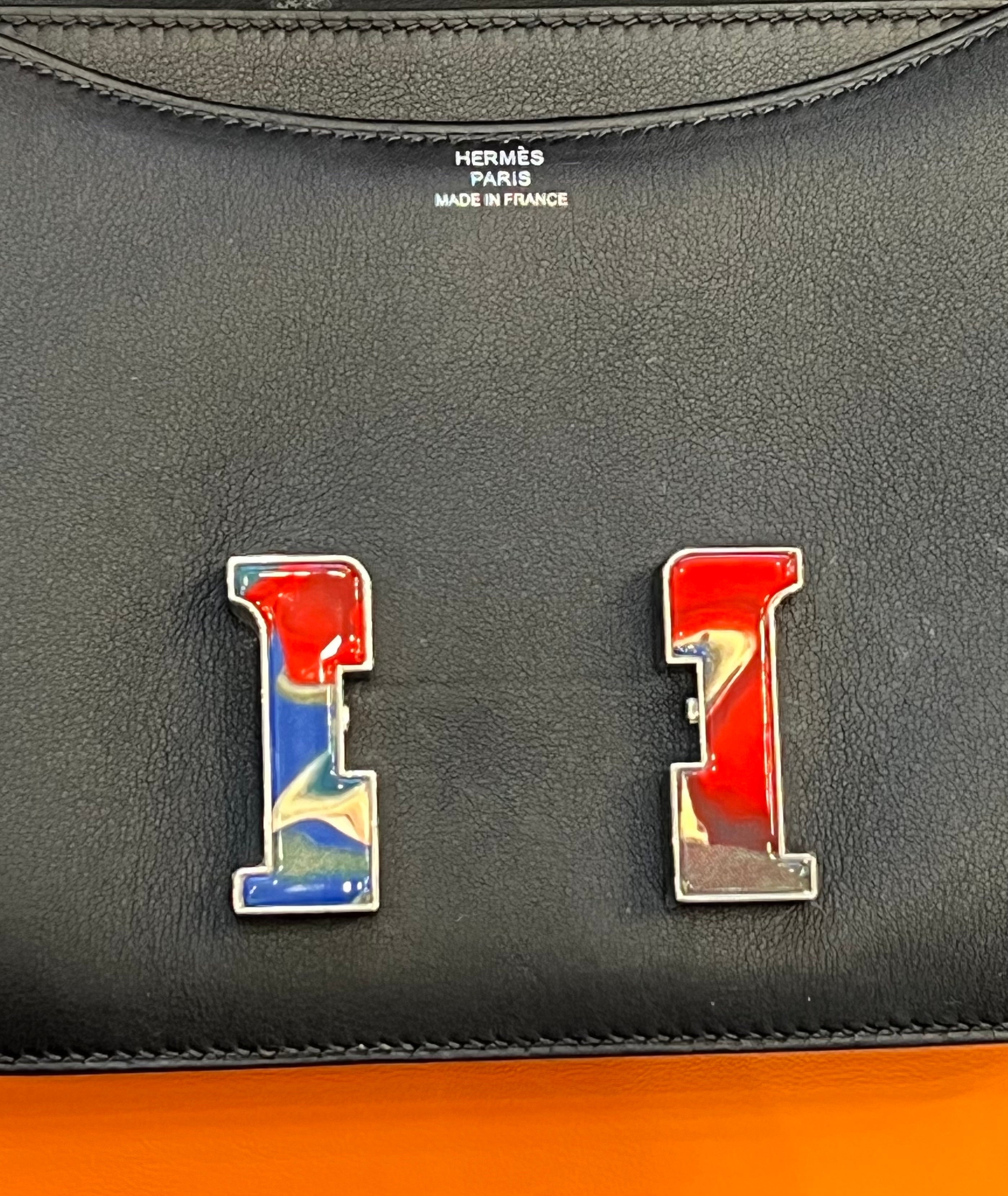 HERMÈS SWIFT MARBLE CONSTANCE 18 SHOULDER BAG