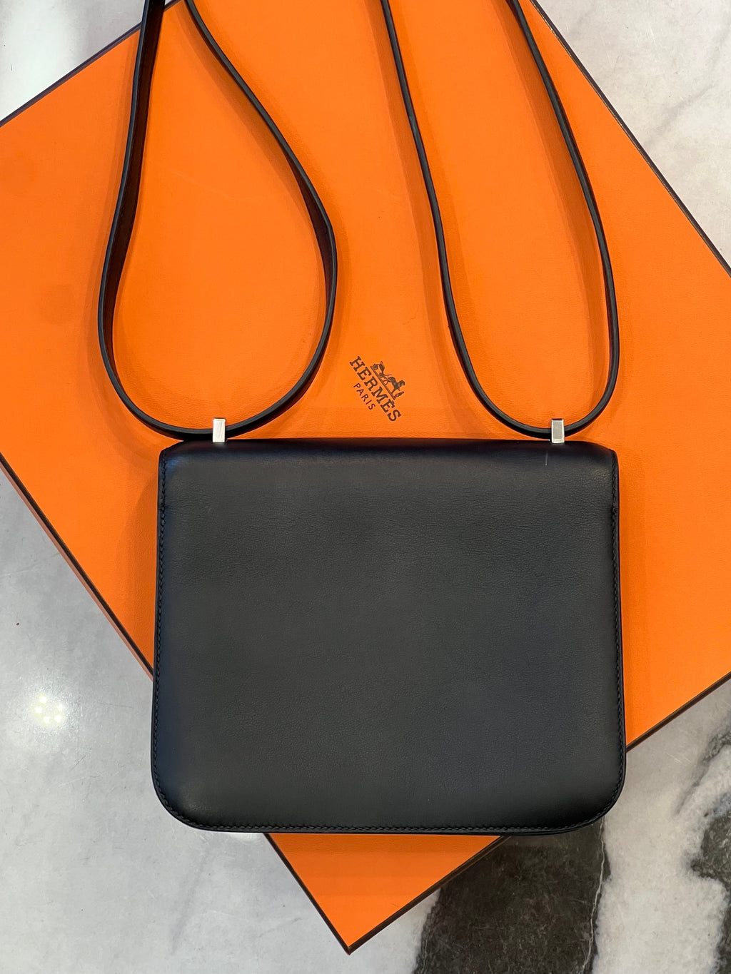 HERMÈS SWIFT MARBLE CONSTANCE 18 SHOULDER BAG