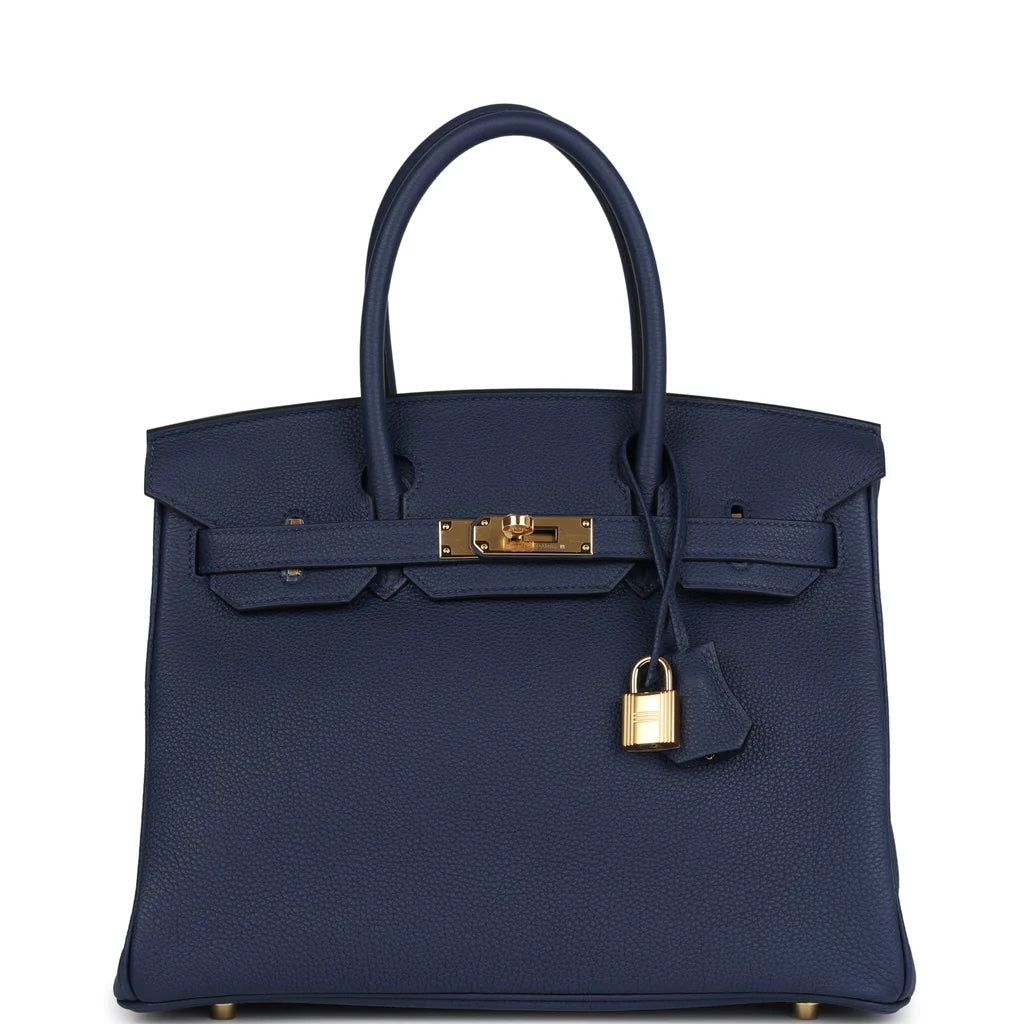 HERMÈS TOGO LEATHER BIRKIN 30 HANDBAG