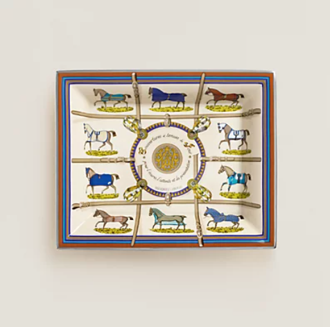 HERMÈS COUVERTURES ET TENUES DE JOUR CHANGE TRAY