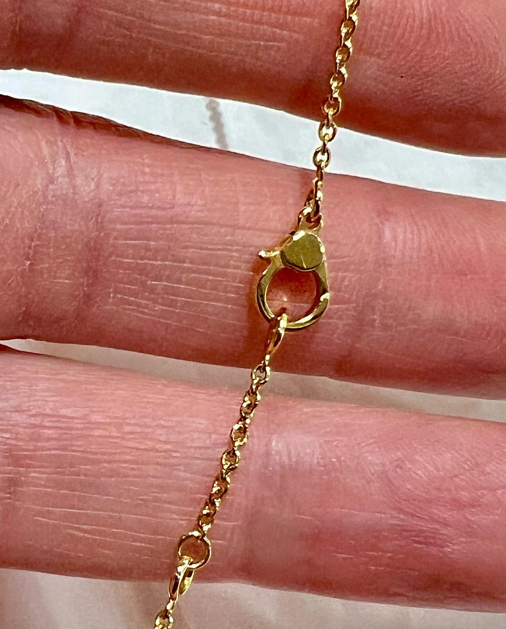 HERMÈS PENDANT 18K ROSE GOLD NECKLACE