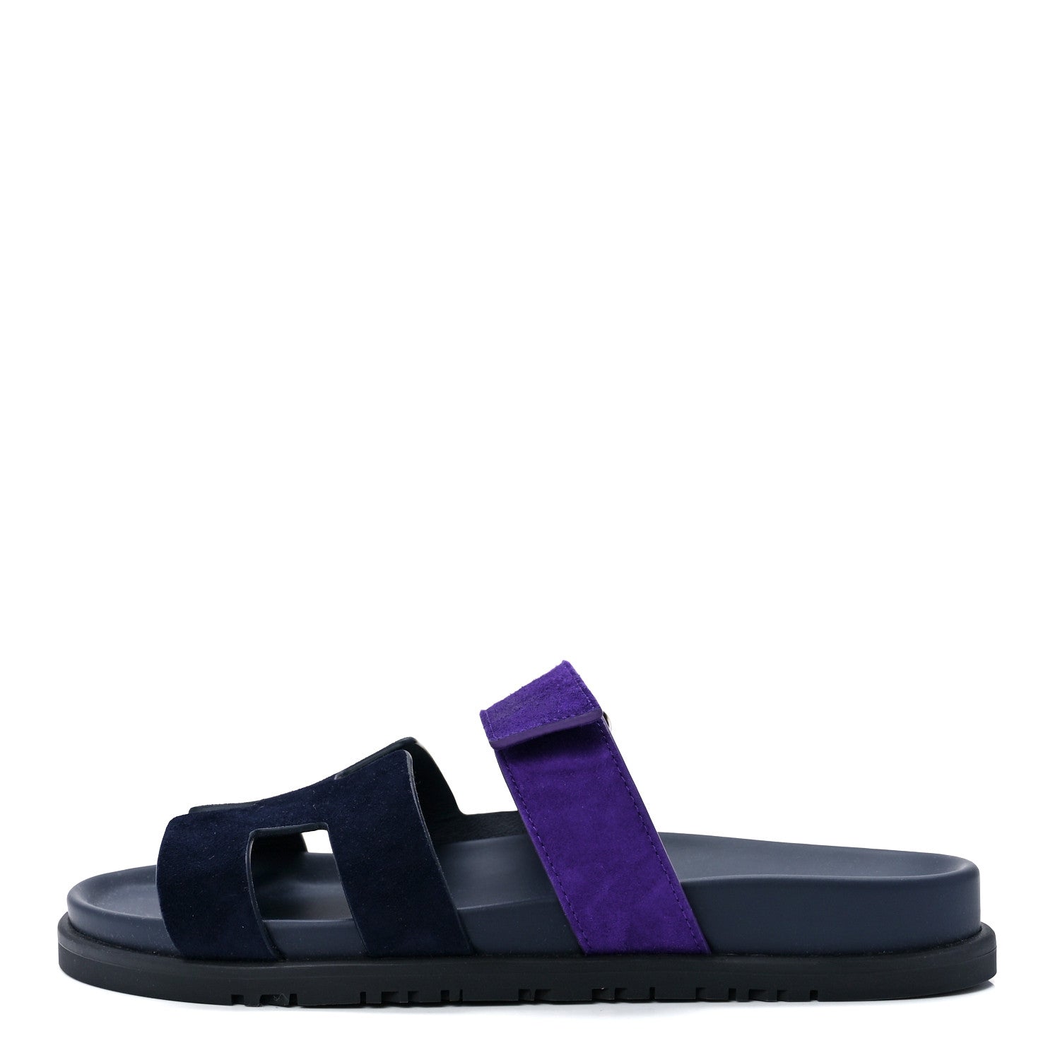 HERMÈS SUEDE CHYPRE SANDALS