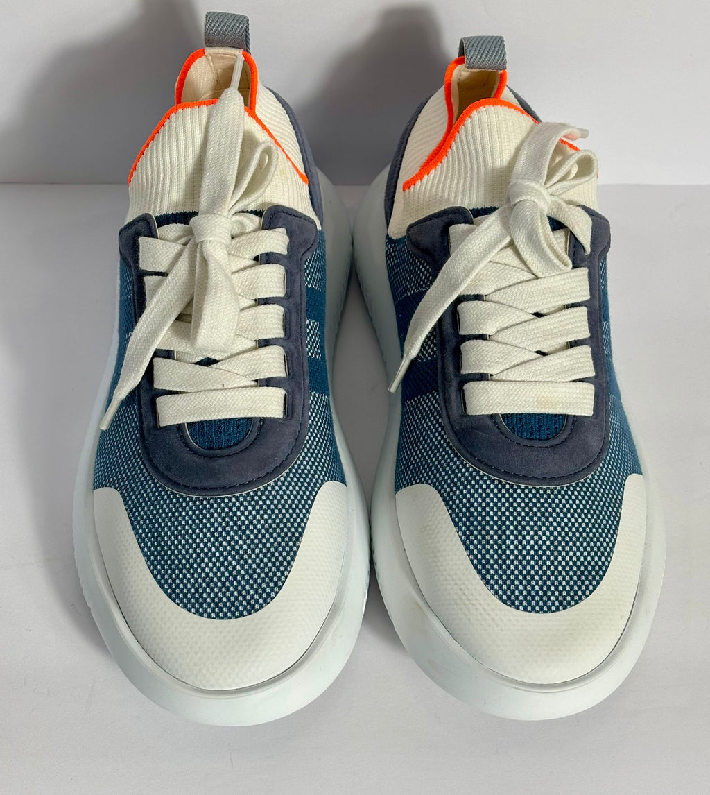 HERMÈS SUEDE WOMENS CREW SNEAKERS