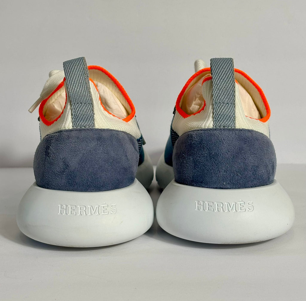 HERMÈS SUEDE WOMENS CREW SNEAKERS