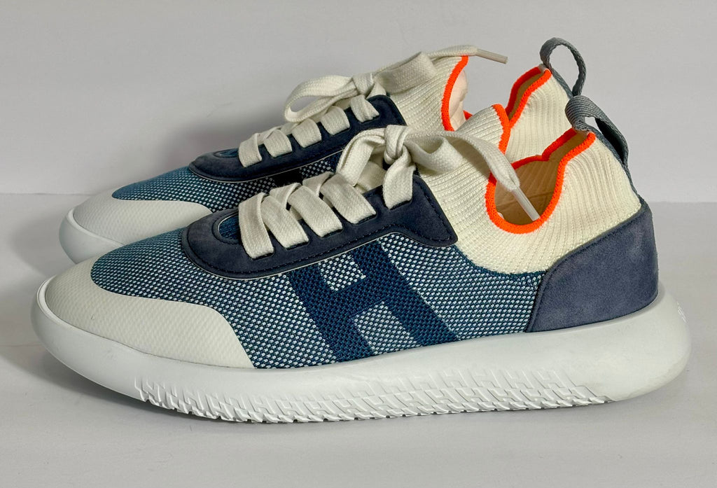 HERMÈS SUEDE WOMENS CREW SNEAKERS