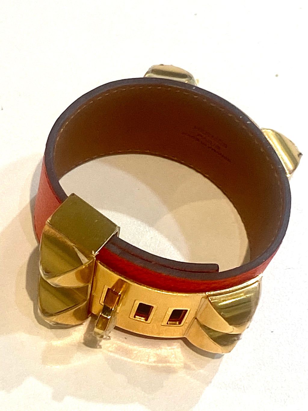 HERMÈS COLLIER DE CHIEN SWIFT T2 CUFF BRACELET