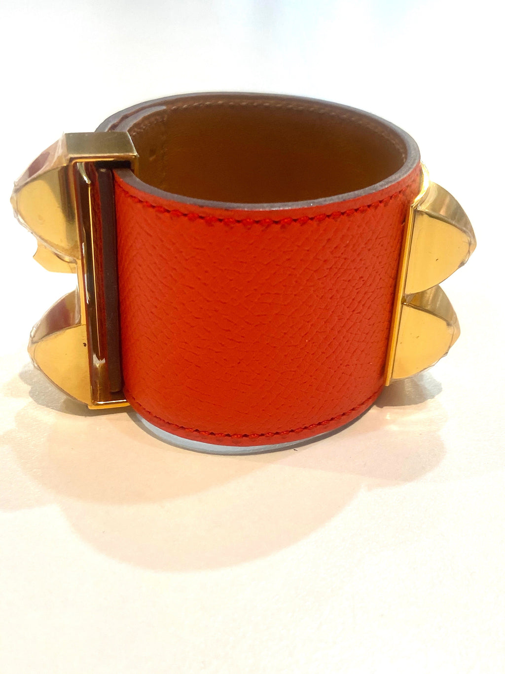 HERMÈS COLLIER DE CHIEN SWIFT T2 CUFF BRACELET