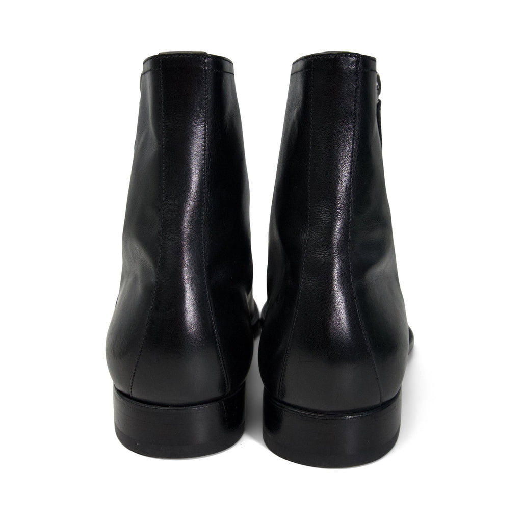 Hermes 'Jerry Leather' Ankle Boot - Men's 42