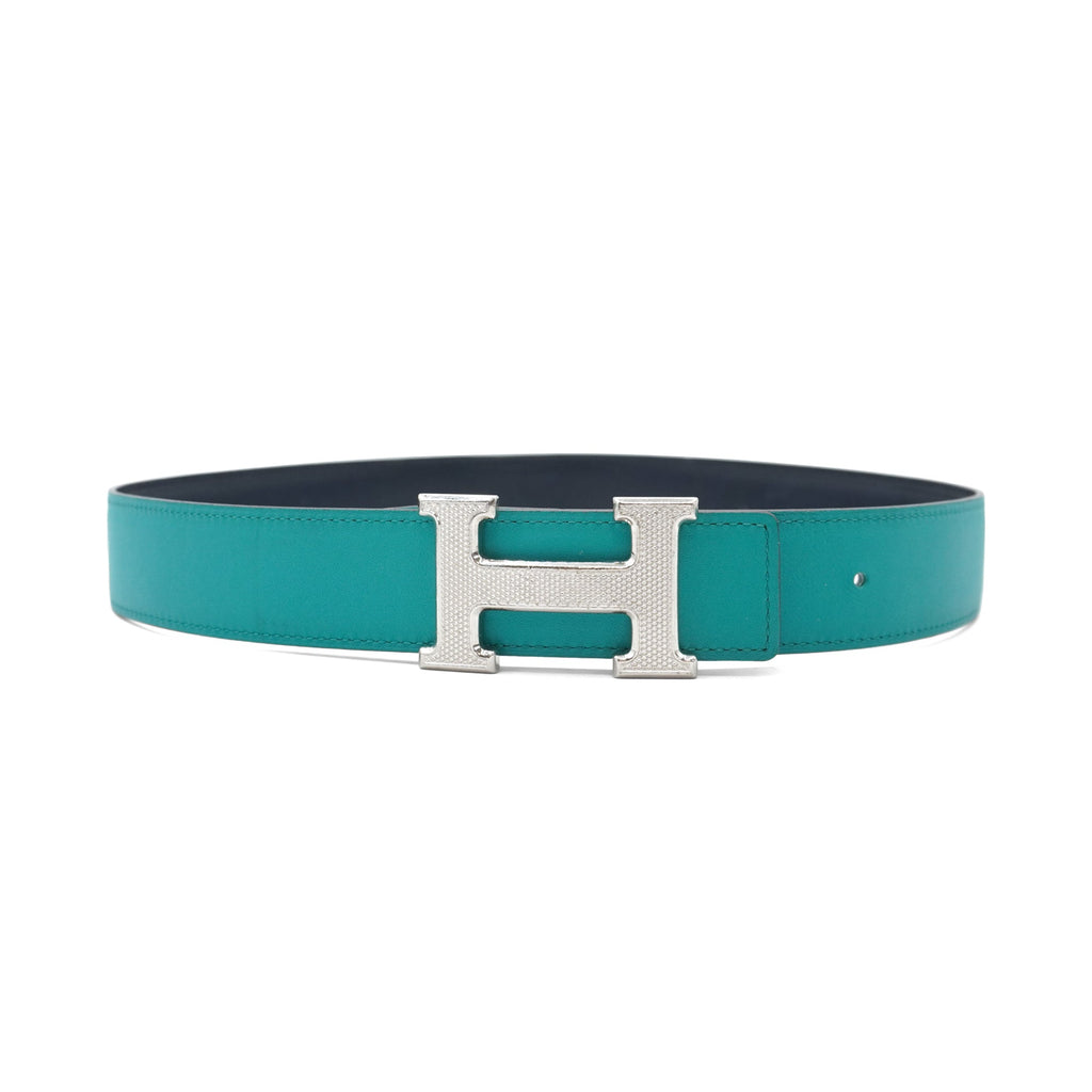 Hermes 'H Guillochee' Belt - 75