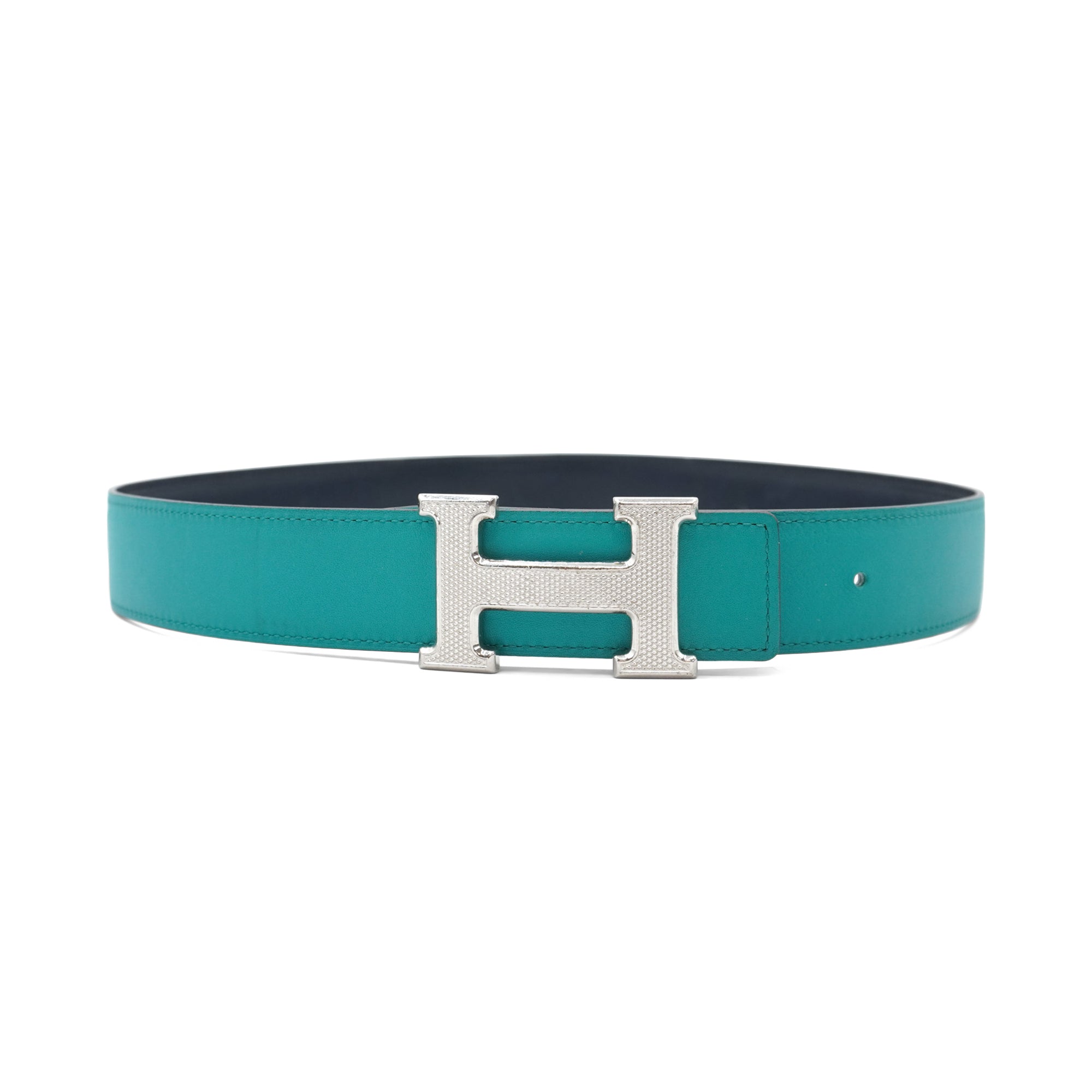 Hermes 'H Guillochee' Belt - 75