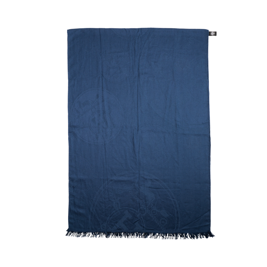 Hermes Jacquard Blanket Scarf