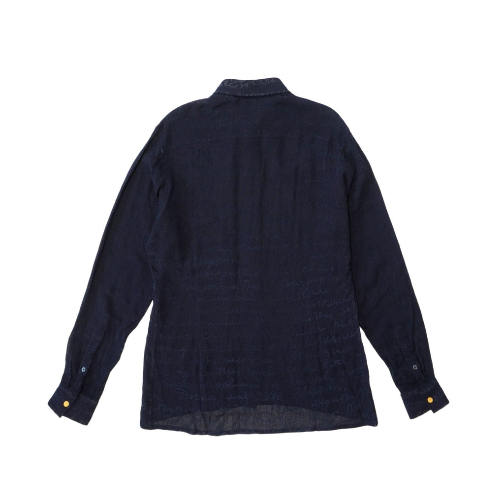 Hermes 'Script' Shirt - Men's 40