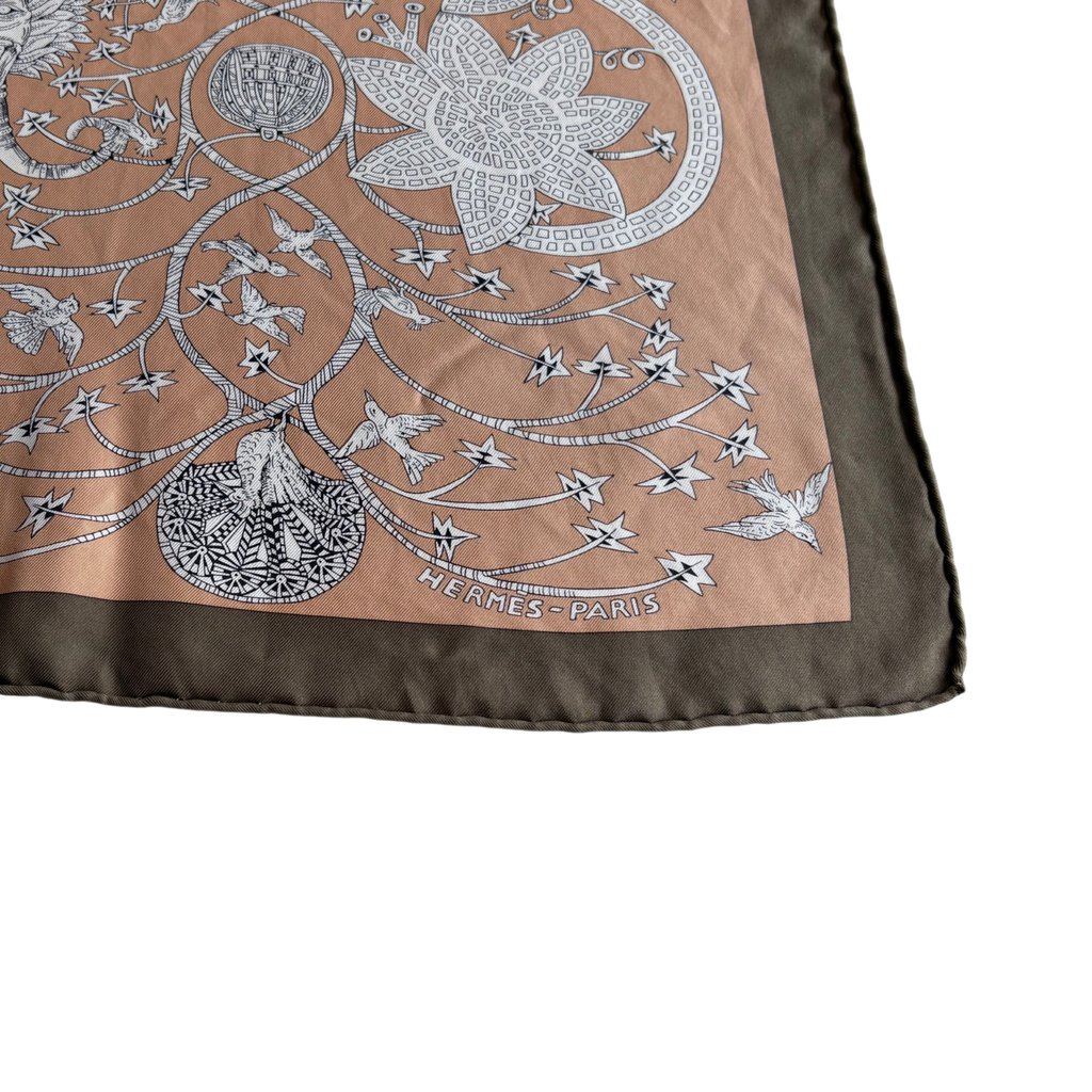 Hermes 'Les Legendes de L'Arbre' Scarf