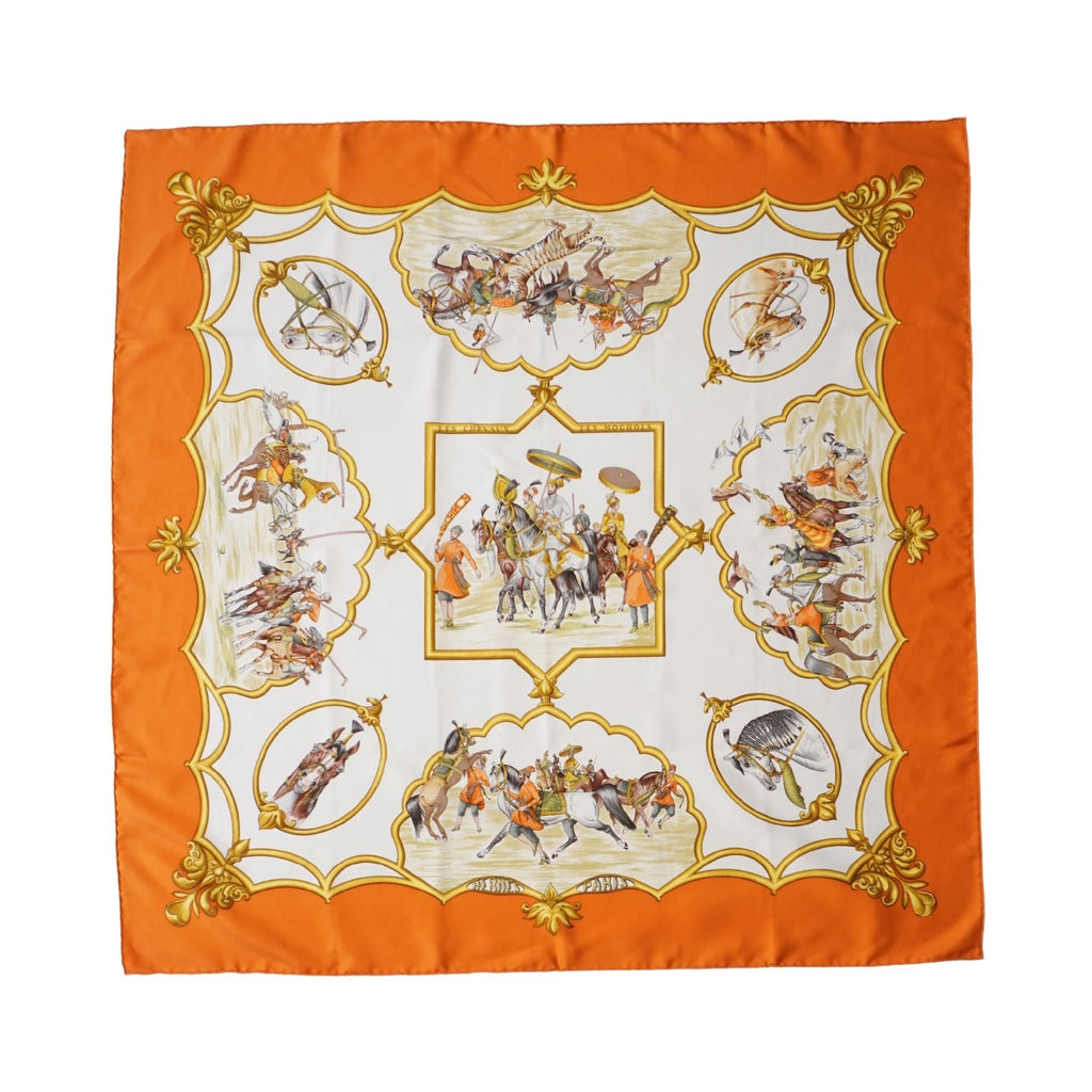 Hermes 'Les Chevaux Des Moghols' Scarf