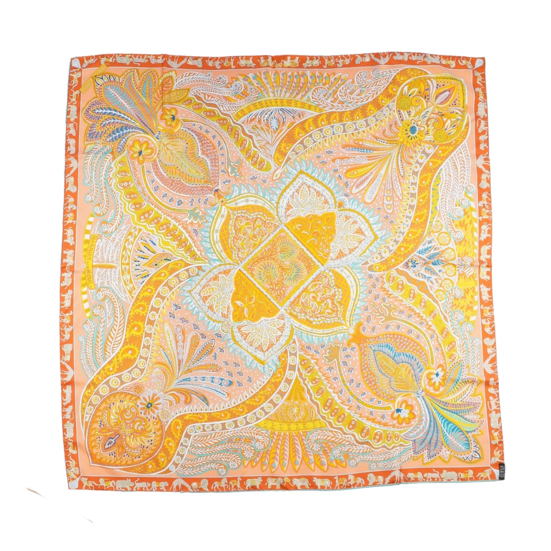Hermes 'Le Jardin De La Maharani' Scarf