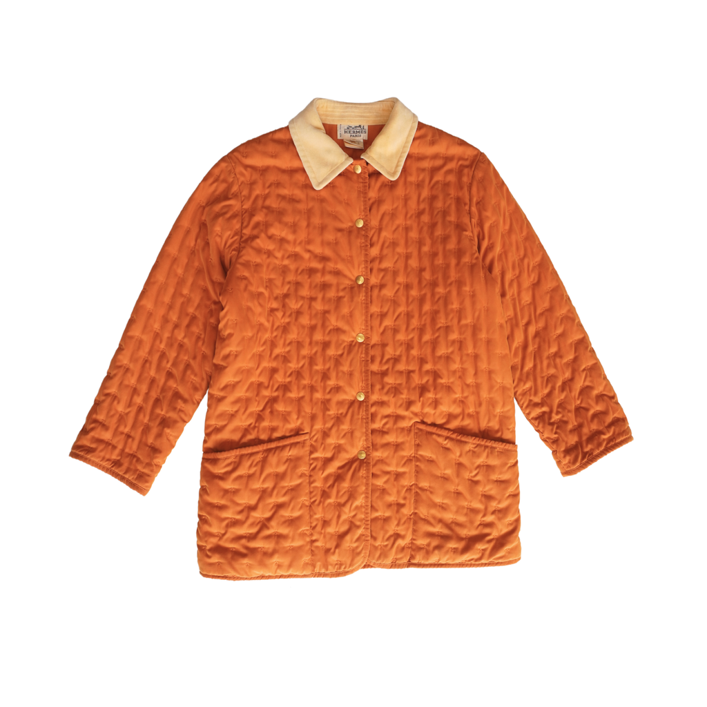 Hermes Vintage 'Caban' Jacket - Women's 40