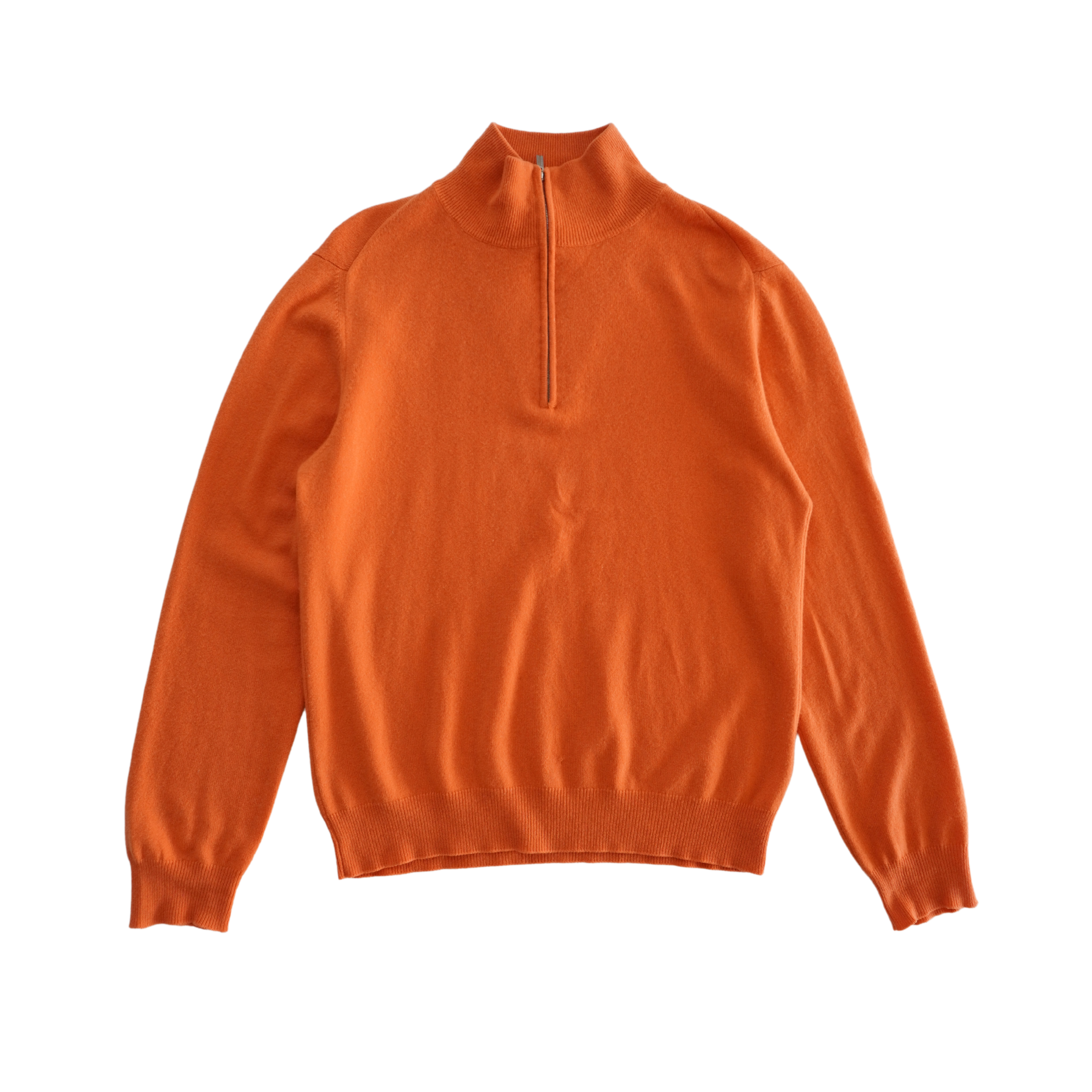 Hermes Cashmere Quarter Zip Sweater - Men's M