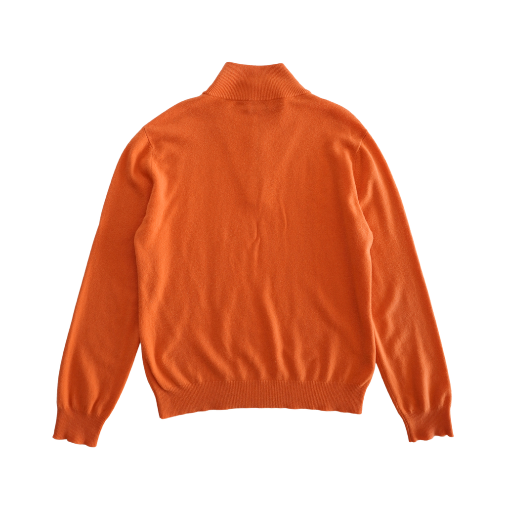 Hermes Cashmere Quarter Zip Sweater - Men's M