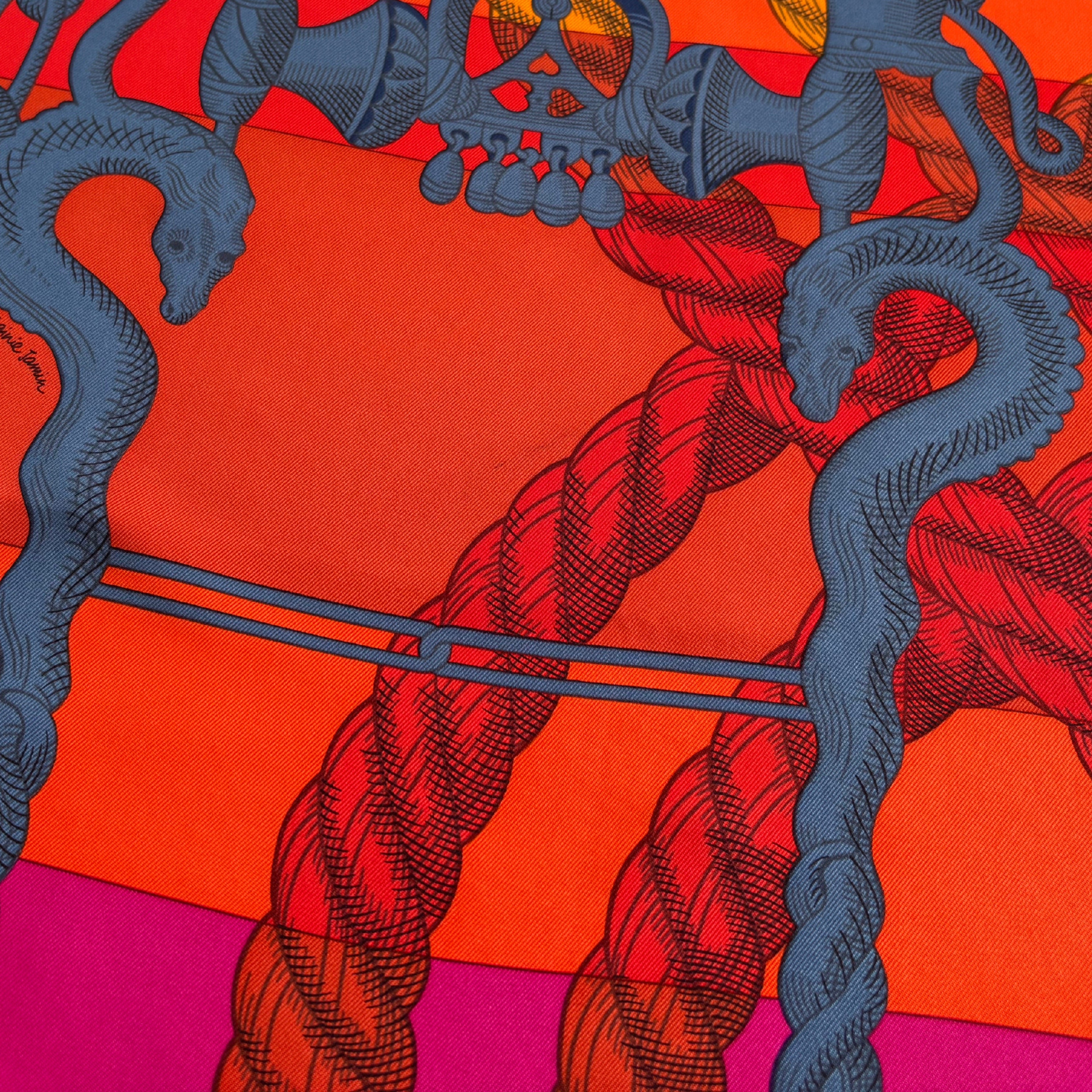 Hermes 'Della Cavalleria' Scarf
