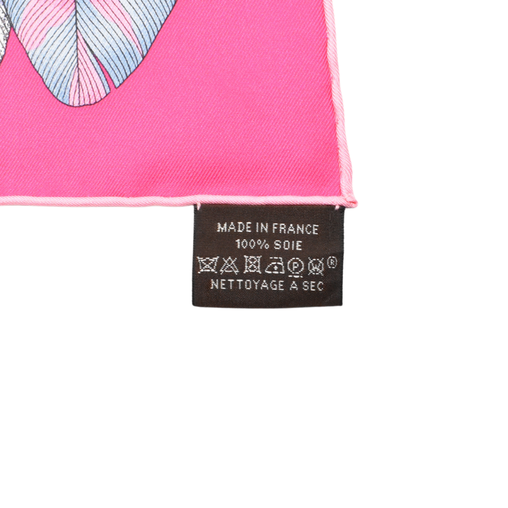 Hermes 'Plumes En Fete' Silk Scarf