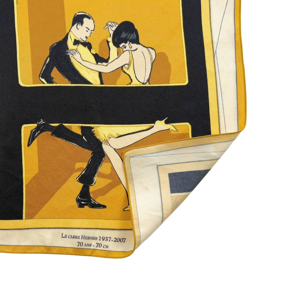 Hermes 'Swinging Saint Germaine' Handkerchief Scarf