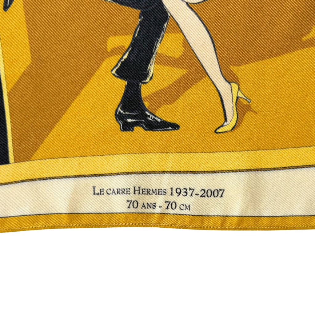 Hermes 'Swinging Saint Germaine' Handkerchief Scarf
