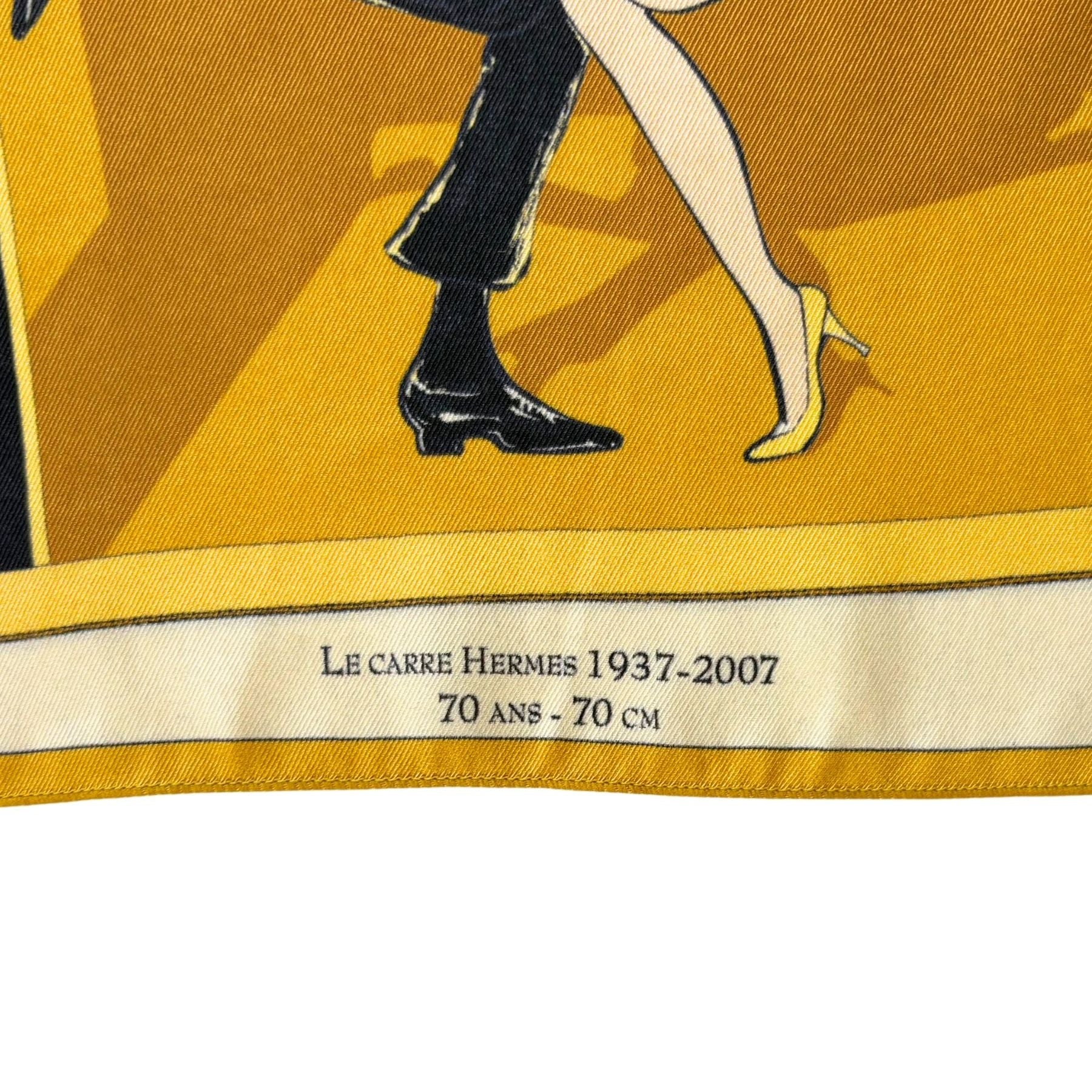 Hermes 'Swinging Saint Germaine' Handkerchief Scarf