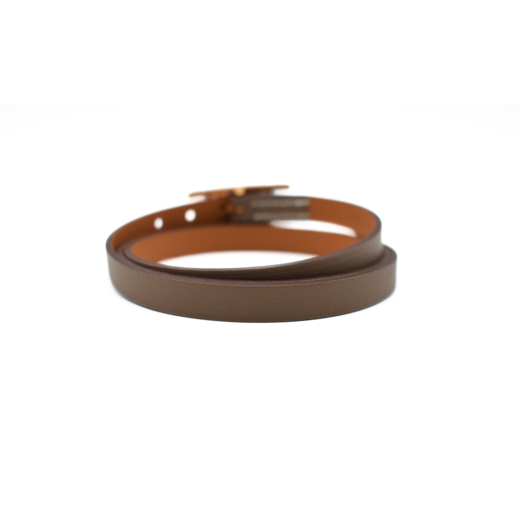 Hermes 'Behapi 3 Tour' Leather Bracelet