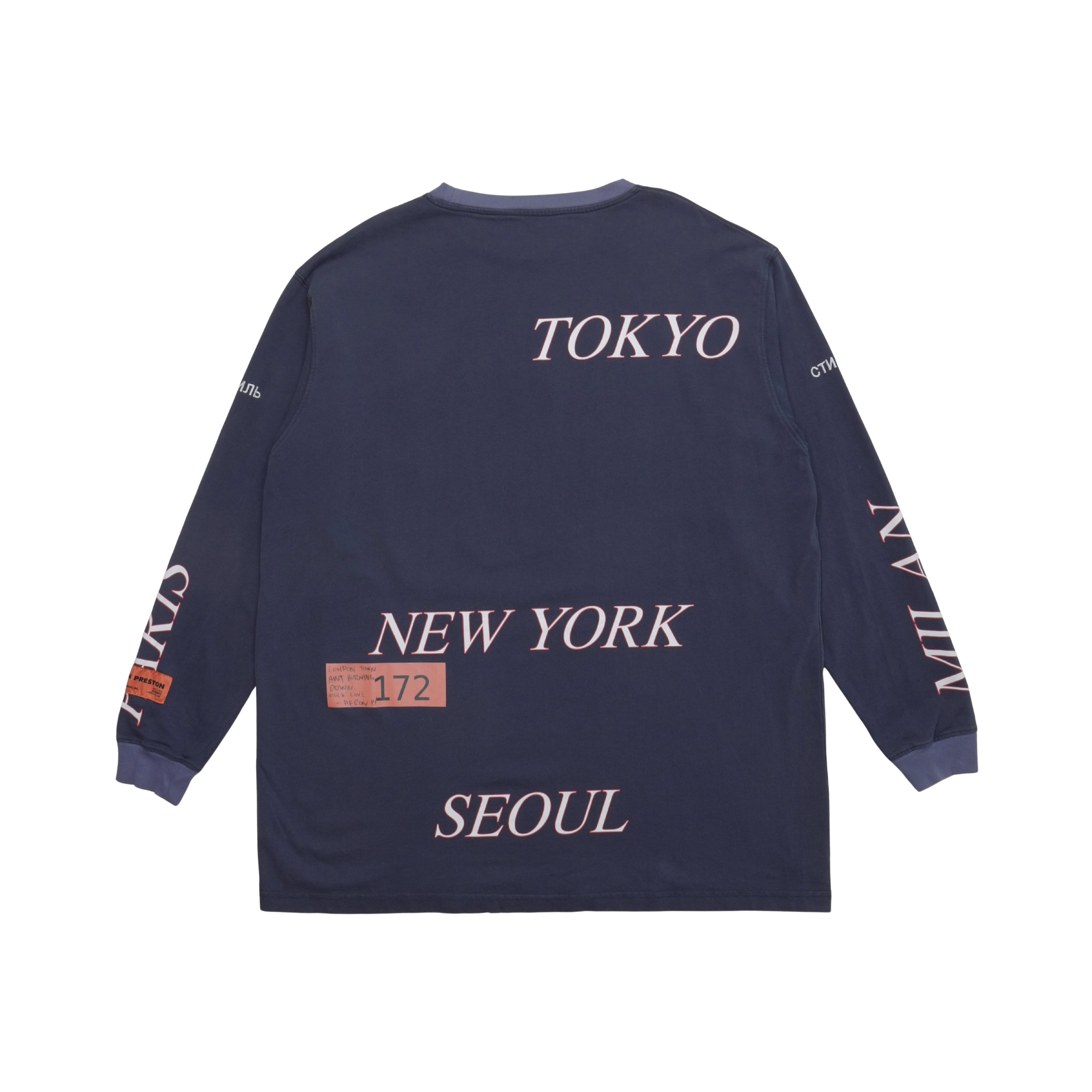 Heron Preston 'For You, The World' T-Shirt - Men's L