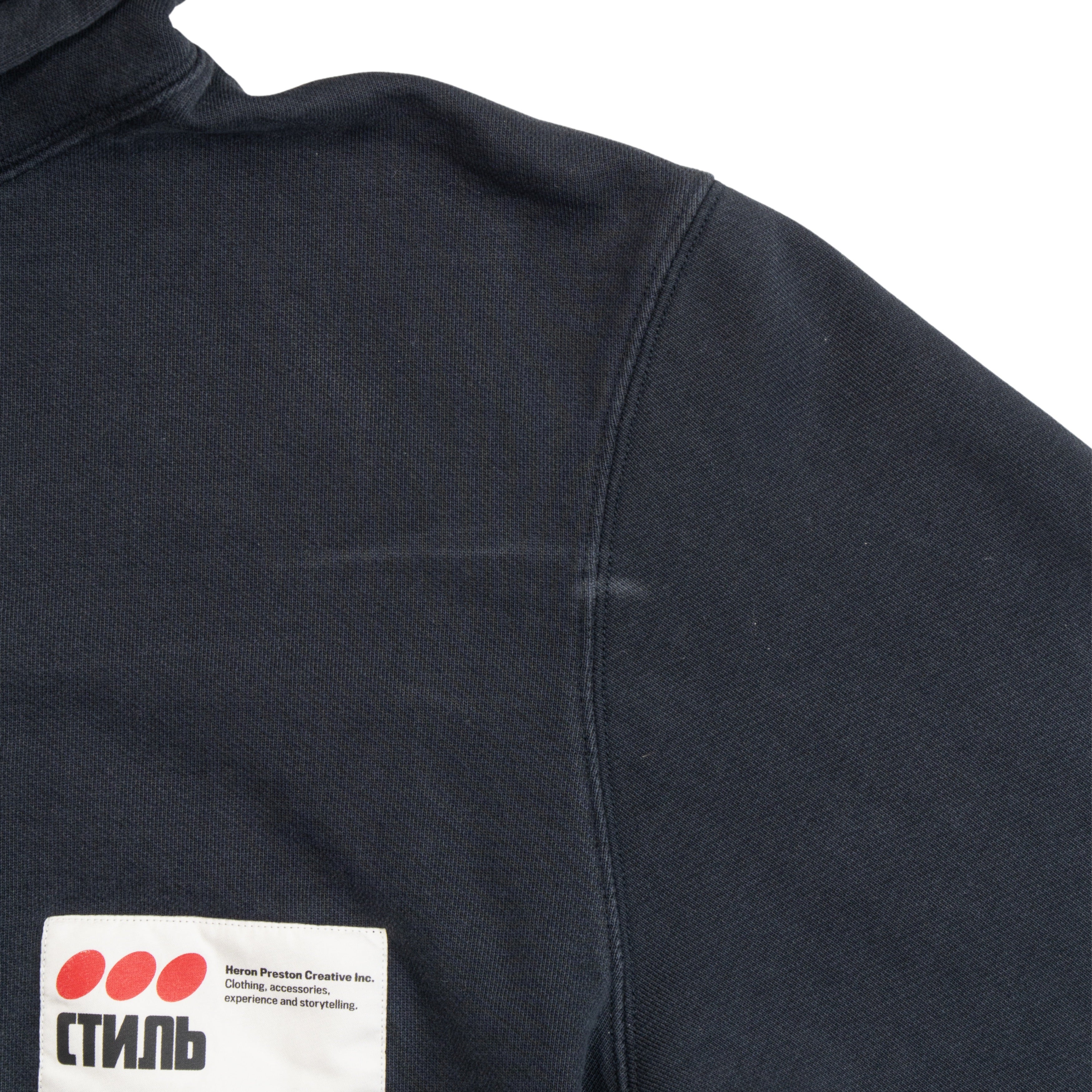 Heron Preston 'Sticker Label' Hoodie - Men's XXS