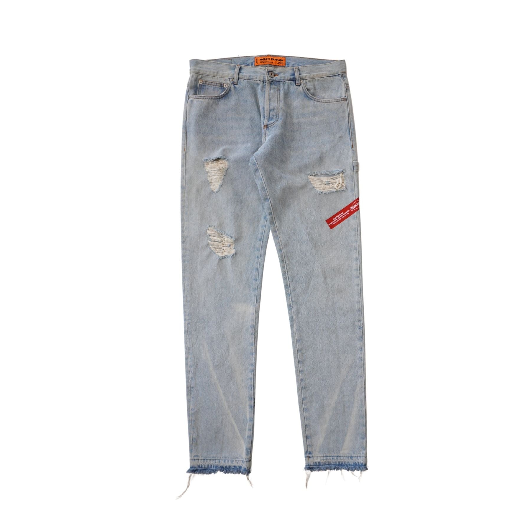 Heron Preston Distressed Jeans - Men's 34