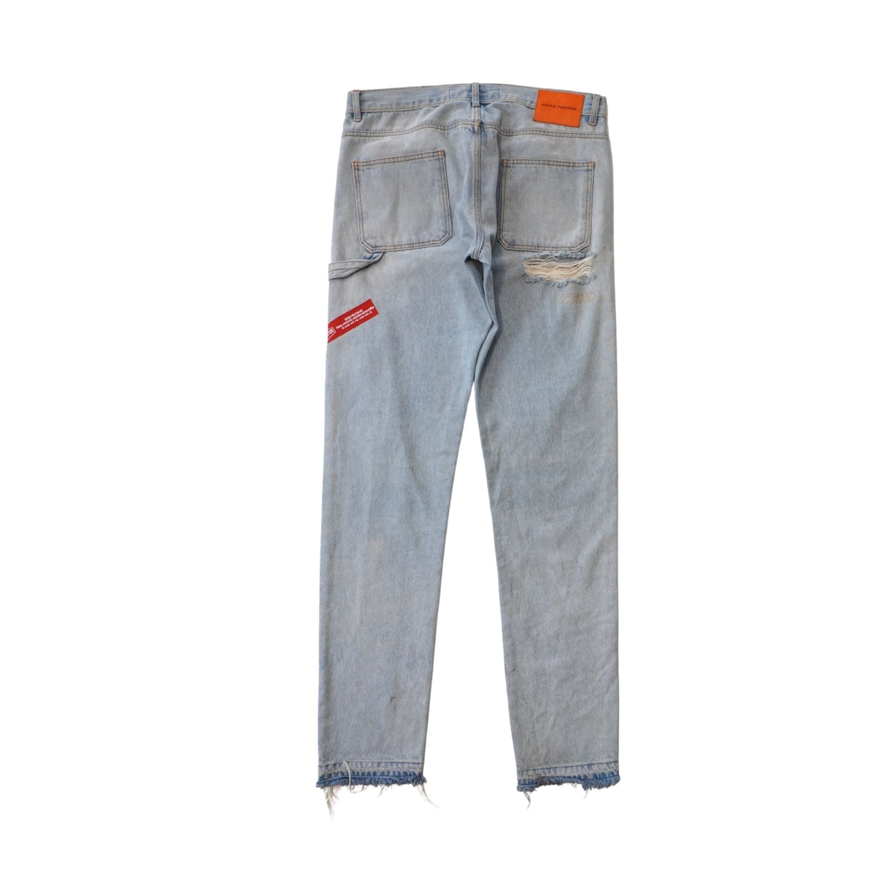 Heron Preston Distressed Jeans - Men's 34