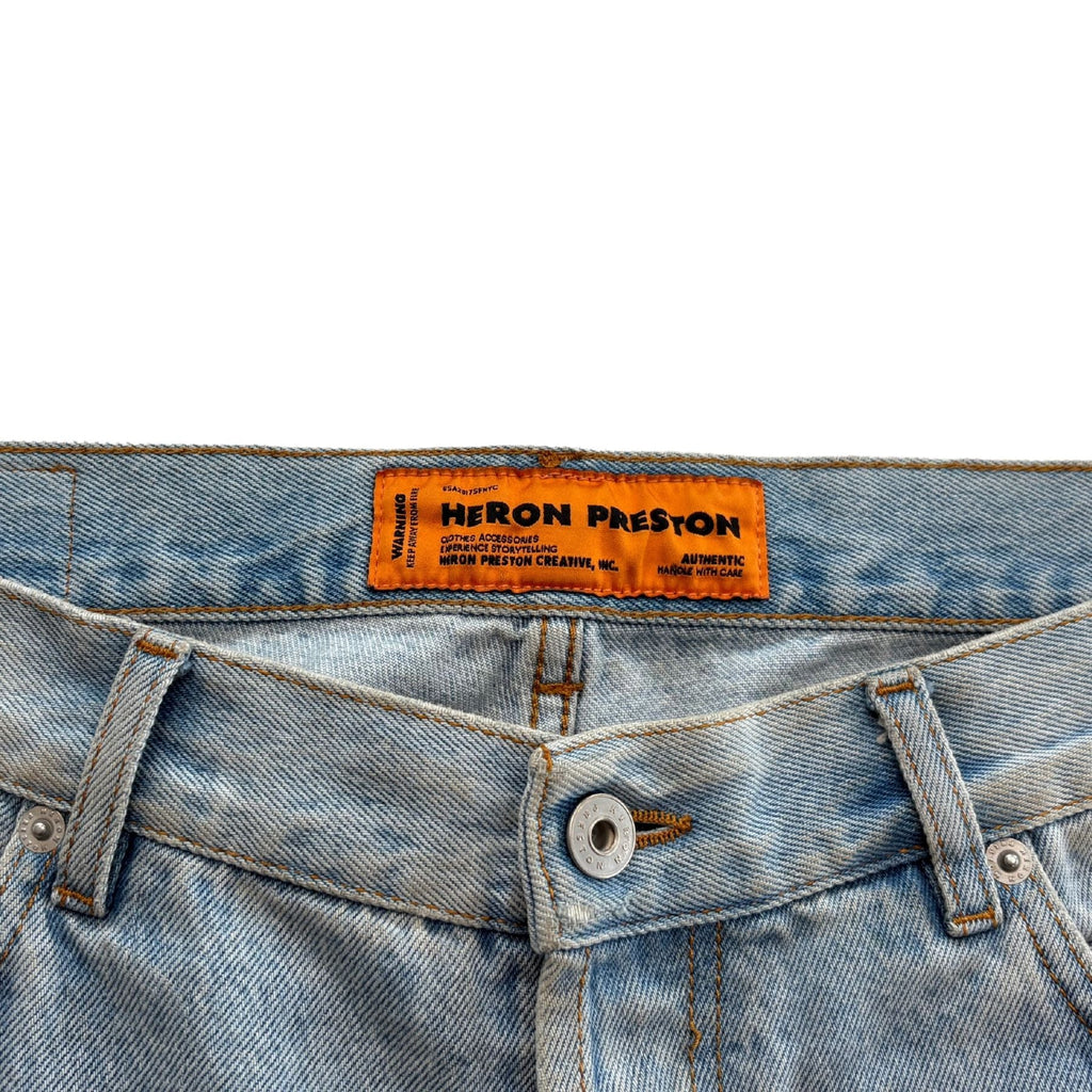 Heron Preston Distressed Jeans - Men's 34