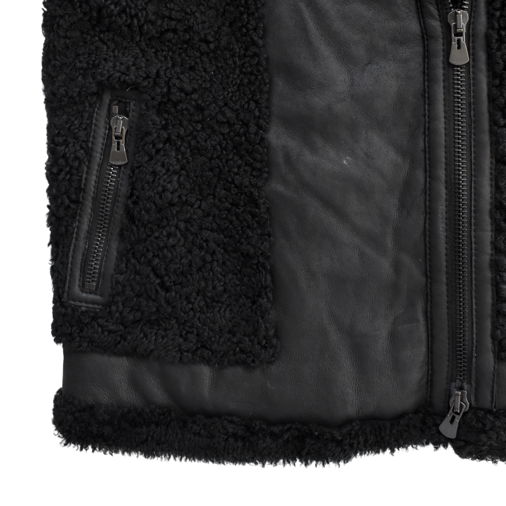 HiSO 'Soul Moto' Shearling Jacket - Women's XS