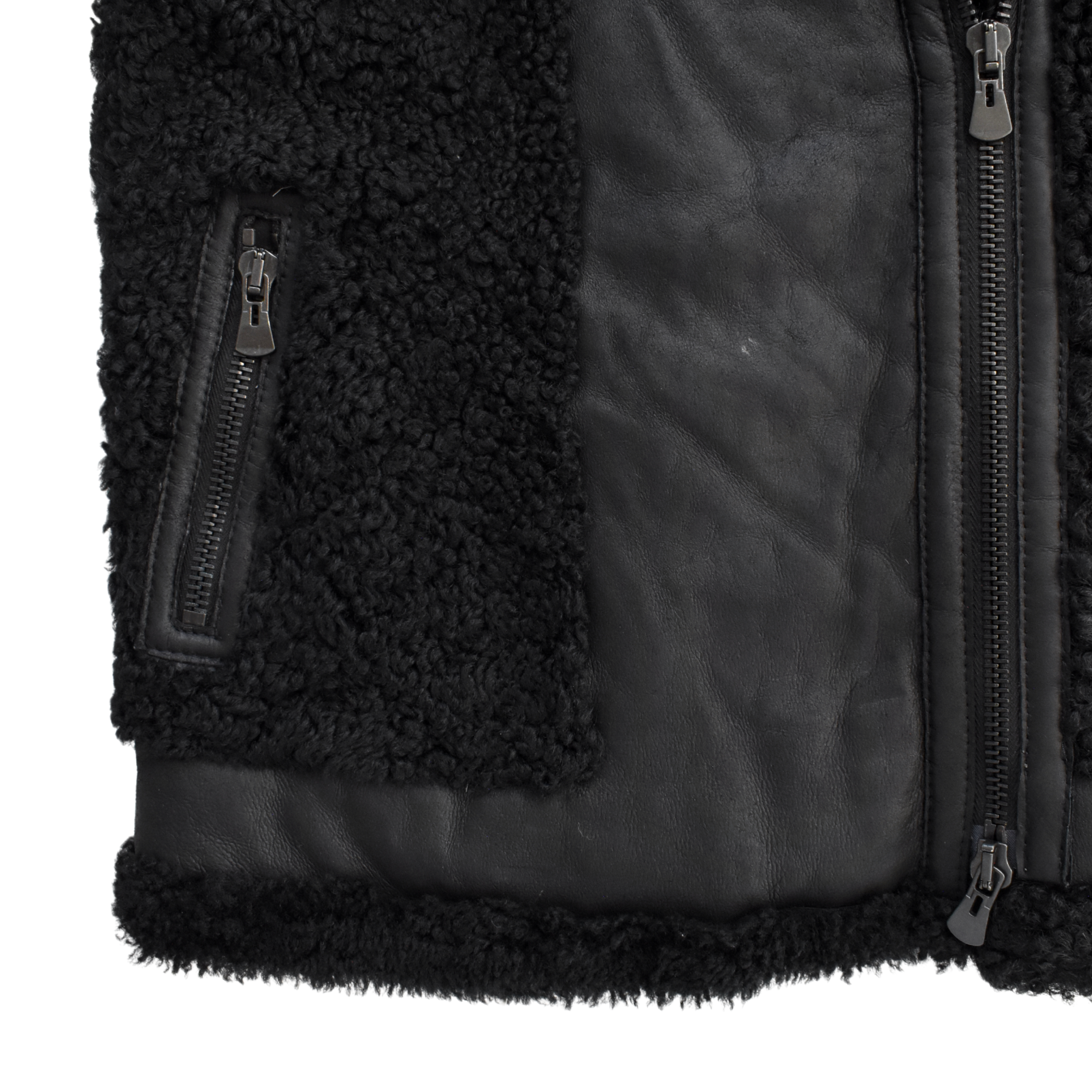 HiSO 'Soul Moto' Shearling Jacket - Women's XS