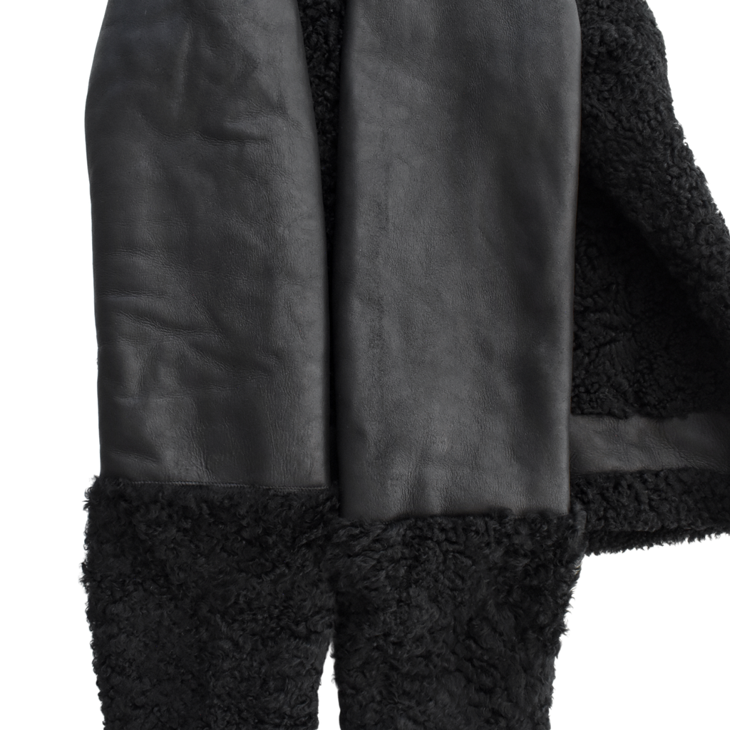 HiSO 'Soul Moto' Shearling Jacket - Women's XS